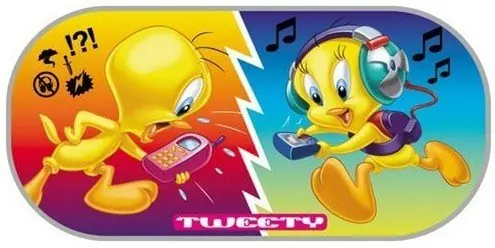 Nejprodávanější Clona zadní 50x100cm, motiv Tweety