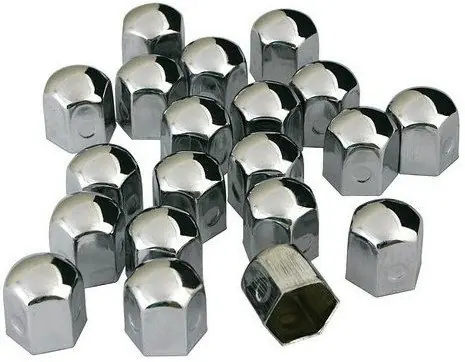 Kryty šroubů ozdobné CHROME-CAPS 19mm Hit Sezóny