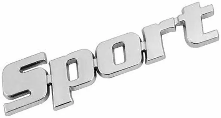 Odeslání Ihned Logo 3D emblém SPORT
