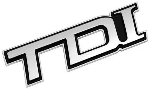 Logo 3D emblém TDI chrom Výprodej
