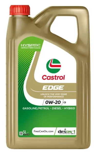 Motorový olej Castrol EDGE Titanium C5 0W-20, 5L Víkendová Akce
