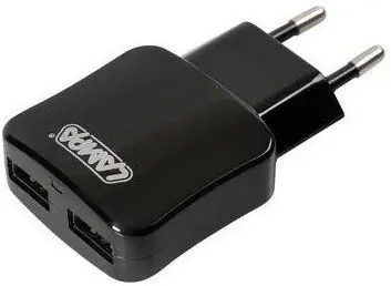Nabíječka telefonu LAMPA 2 USB port 2100mA 230V Dokud Zásoby Vydrží