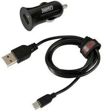 Poslední Šance Nabíječka telefonu LAMPA 2 v 1 Micro USB kit 12/24V