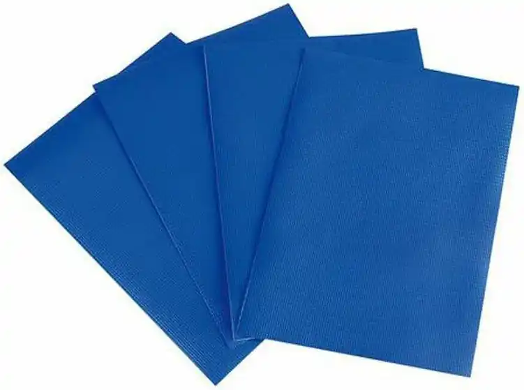 Zlevněný Oprava plachty - záplaty 4 ks 15x21 cm modré