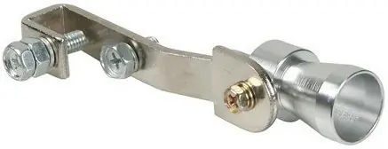 Super Cena Píšťala do výfuku, délka 11cm prům. 32-43mm