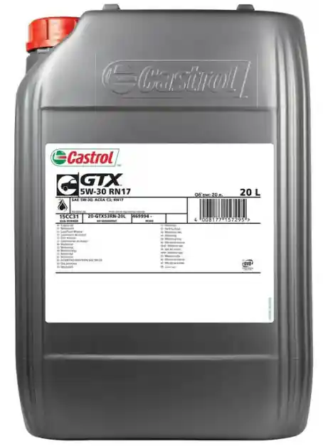 Motorový olej Castrol GTX RN17 5W-30, 20L Výprodej