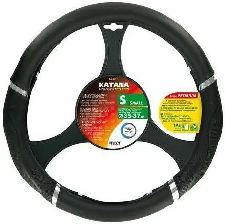 Potah volantu KATANA PREMIUM, 35-37 cm Hit Sezóny