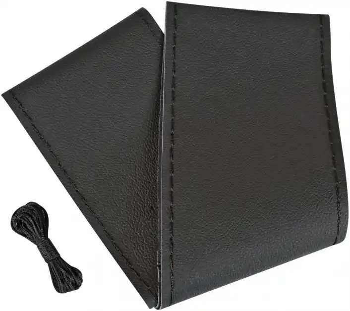 Nejprodávanější Potah volantu omotávka kůže PREMIUM černý 44-46cm