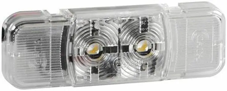 Akce Světlo poziční boční 2 LED 24V F-12 bílé