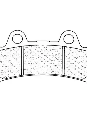 Brzdové destičky CL BRAKES 2254 A3+ Expresní Doručení
