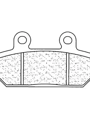 Akční Nabídka Brzdové destičky CL BRAKES 2310 A3+