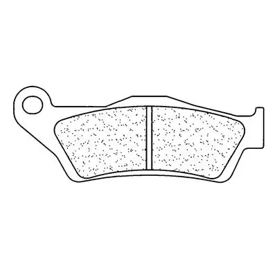Rychlé Dodání Brzdové destičky CL BRAKES 2352 RX3
