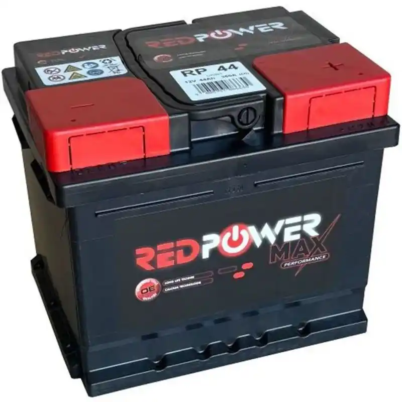 Autobaterie / akumulátor kyselino-olověný Red Power 12V 44Ah Výhodná Nabídka