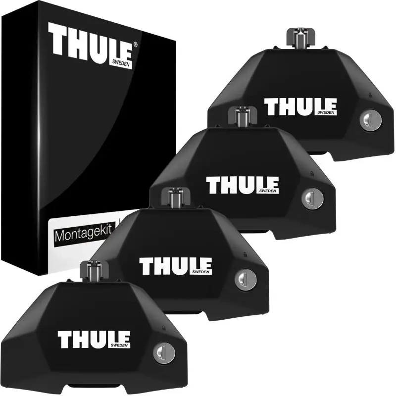 Patky tyčí střešního nosiče Thule Evo Fixpoint - sada 4ks / černé Akční Nabídka