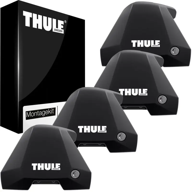 Patky tyčí střešního nosiče Thule Edge Clamp - sada 4ks / černé Levný