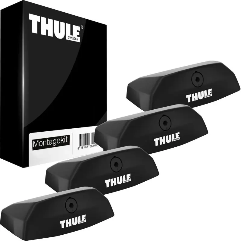 Kryty montážních bodů Thule Fixpoint Kit Cover - sada 4ks / černé Ověřený