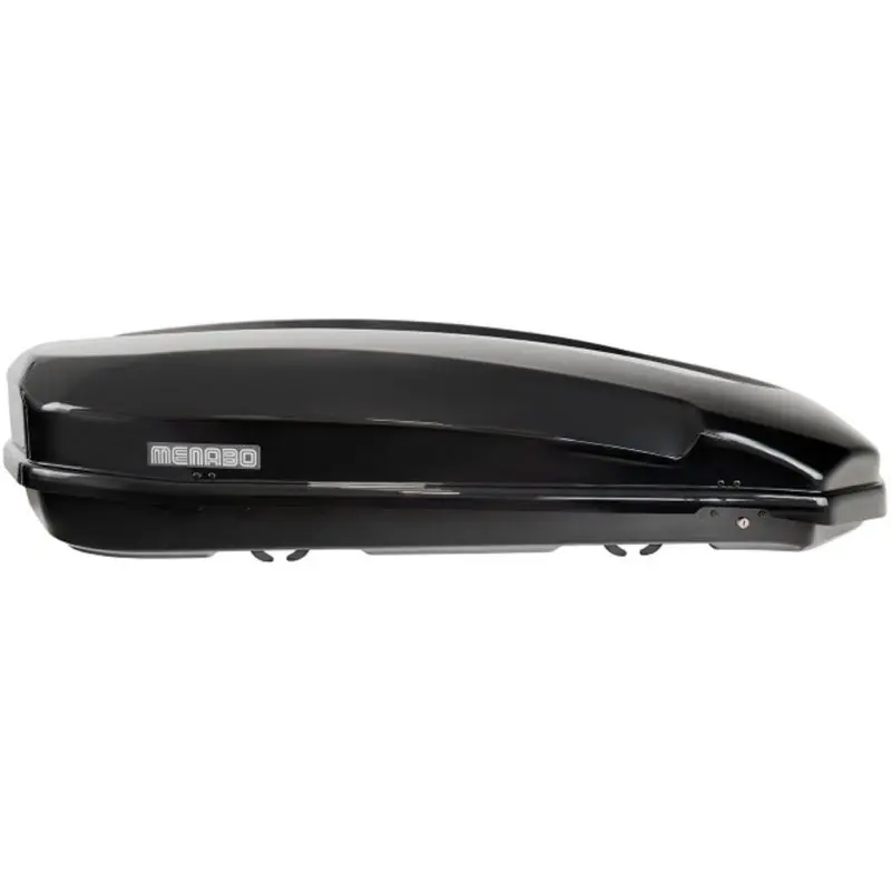 Střešní box Menabo Satellite 600 Black Glossy Duo Crab - objem 600l / oboustranné otevírání / lesklý černý Přímo Od Výrobce