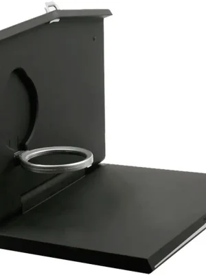 Nová Kolekce Stolek do auta na opěrku hlavy Joyart - luxusní / černý / na notebook / držák nápojů