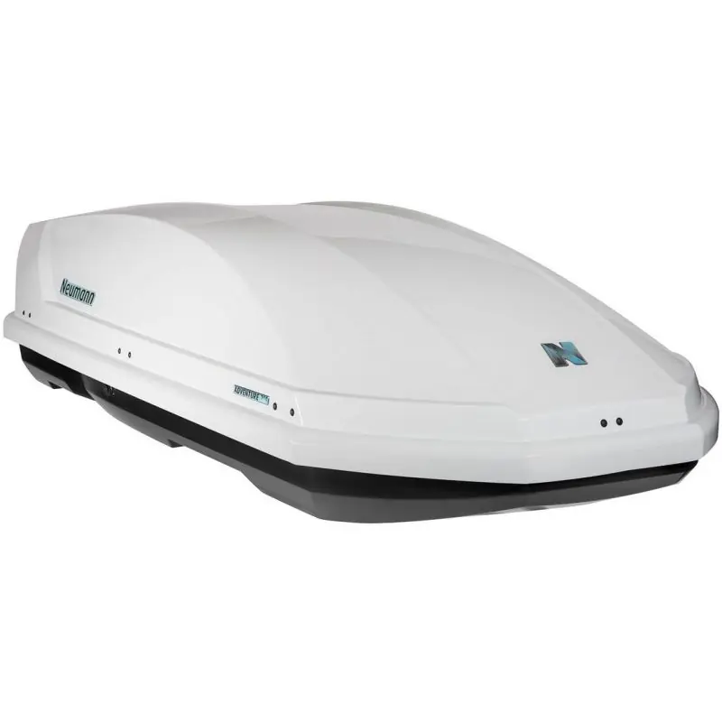 Levný Střešní box Neumann Adventure 130 White - objem 300l / pravostranné otevírání / bílý lesklý