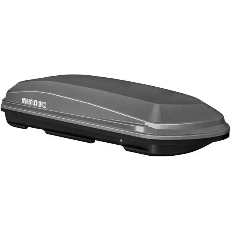 Finální Výprodej Střešní box Menabo Diamond 450 Dark - objem 450l / oboustranné otevírání / šedý
