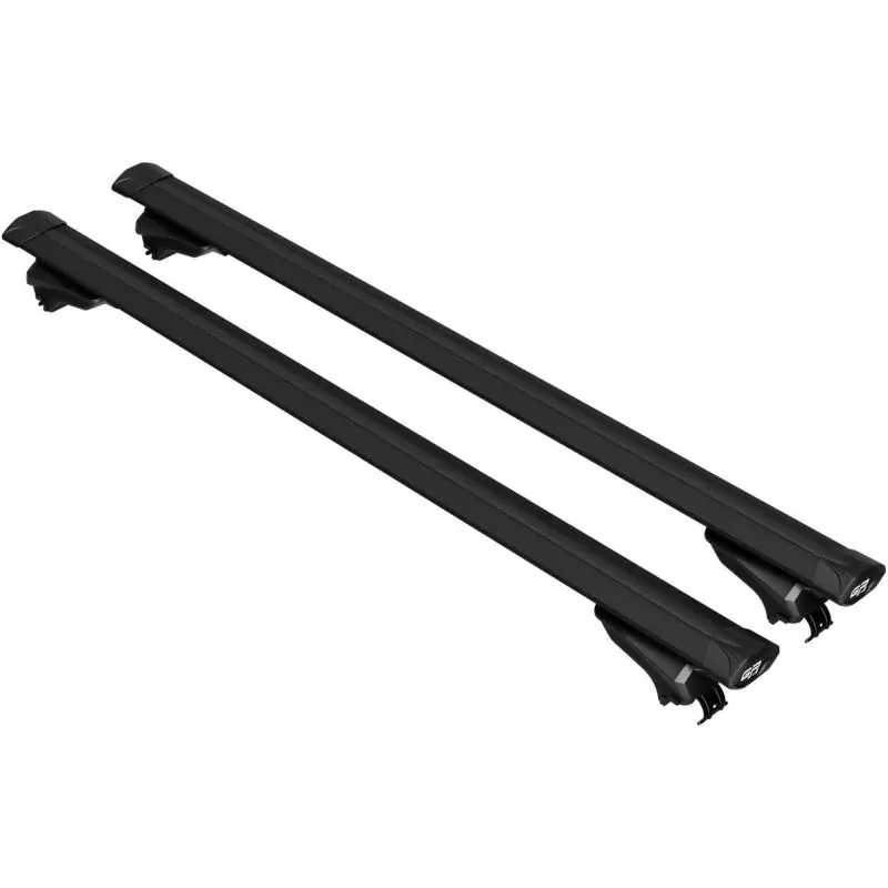 Zlevněný Příčníky na integrované podélníky GP Balance 130cm - aluminium / uzamykatelné / aero křídlo / černé