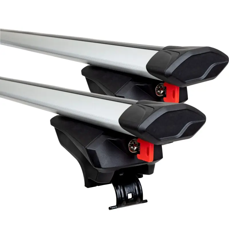 Odeslání Ihned Příčníky na integrované podélníky Aroso Löwe XL 127cm - aluminium / uzamykatelné / aero křídlo / rozšiřující sada