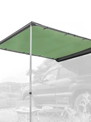 Tovární Cena Markýza výsuvná na karavan / obytné auto / dodávku / osobní auto 200x250cm - zelená