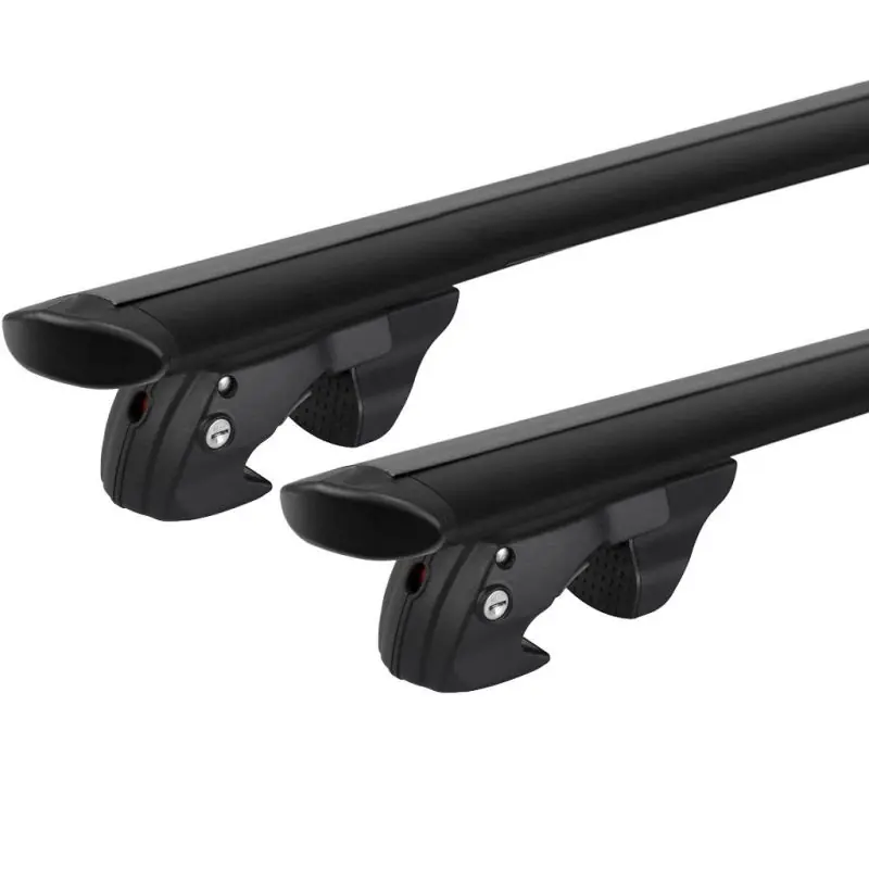 Značkový Příčníky na klasické podélníky / hagusy Menabo Fender XL 134cm - aluminium / uzamykatelné / černé