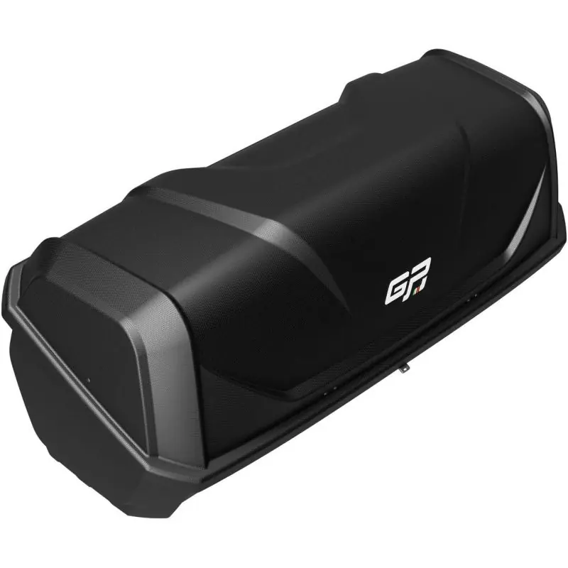 Zadní box na nosič na tažné zařízení GP Calypso - objem 340l / uzamykací / černý / na základnu GP Saturn Akce