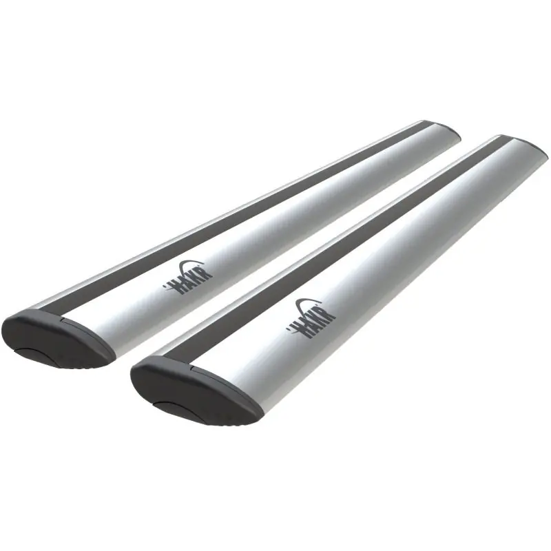 Tyče na střešní nosič Hakr Wing Profile 180cm - aluminium / sada 2ks / aerodynamické / stříbrné Nejlepší Volba