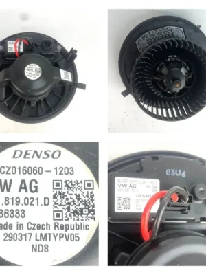 Značkový 3Q1819021D / 3Q0907521A Ventilátor topení + regulátor