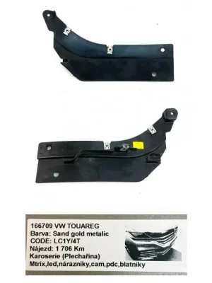 760853731A VW TOUAREG Spojler kola (vlevo) Nakupujte Hned
