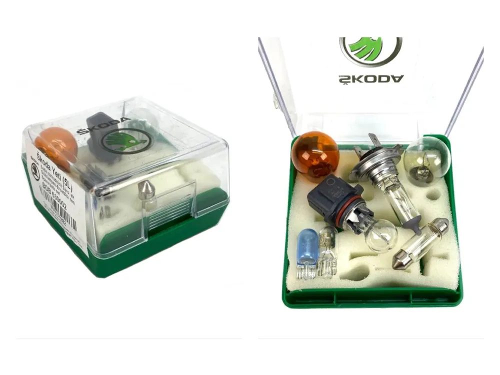 BDB630002 Sada náhradních žárovek ŠKODA YETI Výhodná Nabídka