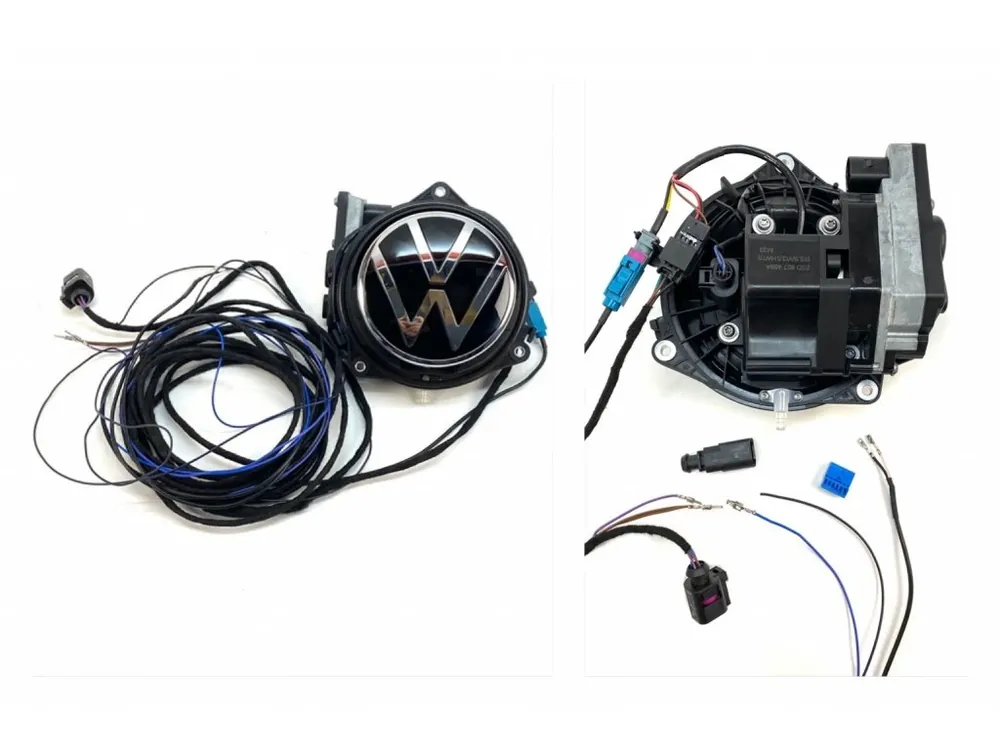 2GD827469A SET Zadní kamery s emblémem VW + kabeláž (RVC) Vysoce Kvalitní