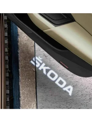 5E3052133E + 5E3052134E Osvětlení nástupního prostoru Nápis ŠKODA Nová Kolekce