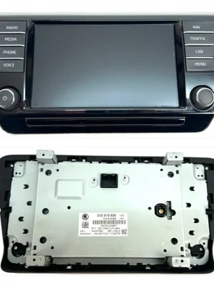 Sezónní Sleva 3V0919606 Přední LCD display Navigace Columbus ŠKODA SUPERB III